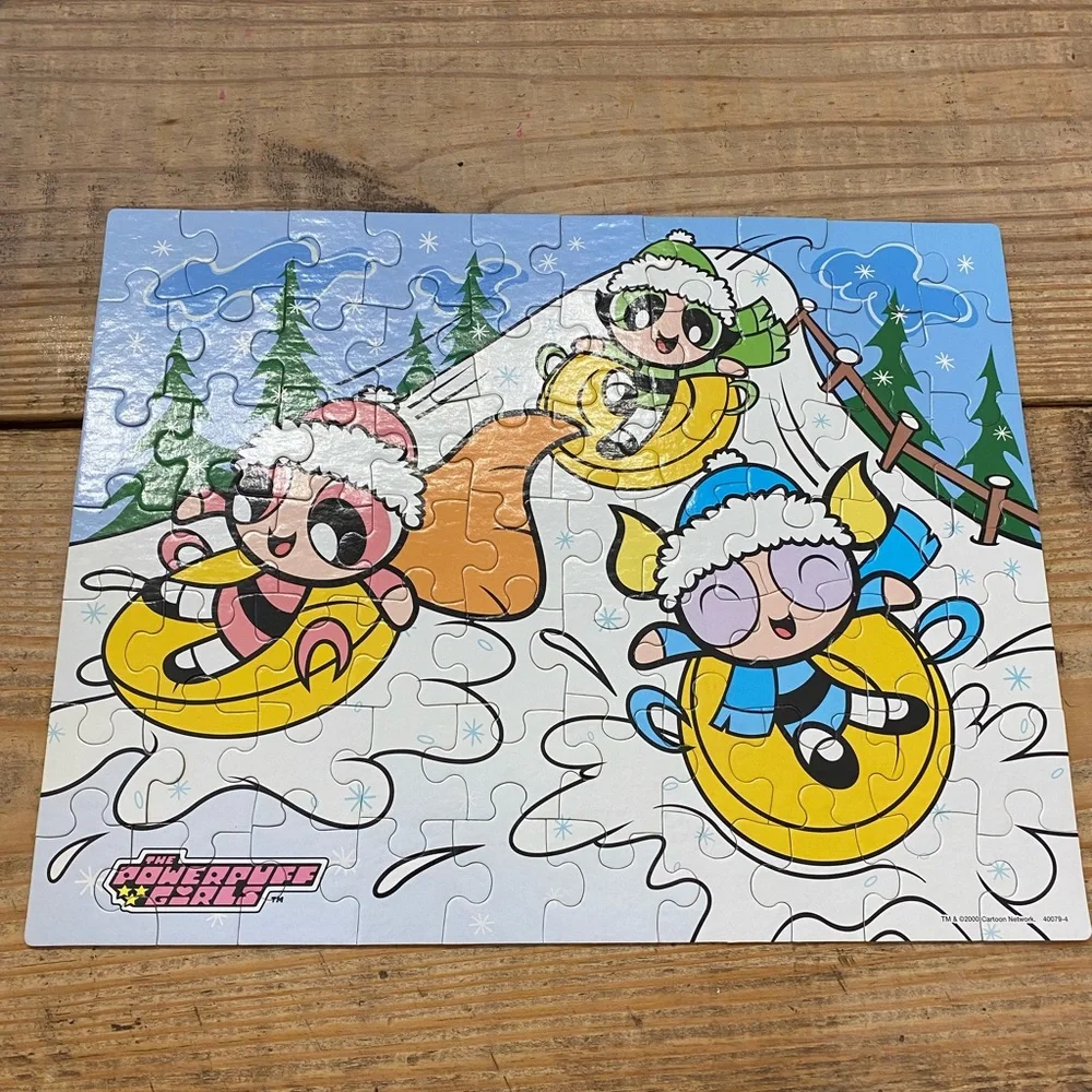 Cartoon Network Puzzle Set - Green, Pink, Purple, Blue